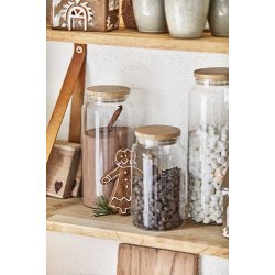 Ib Laursen - Brik til glas og flasker st a 4 med hjerte akacietr 10x10 cm.