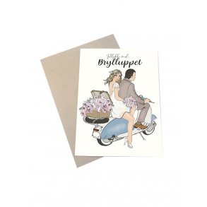 Mouse & Pen A6 - Tillykke med Brylluppet