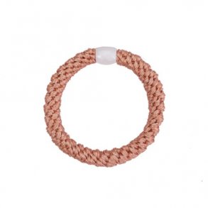 By Str Hrelastik  Glitter Peach Metallic