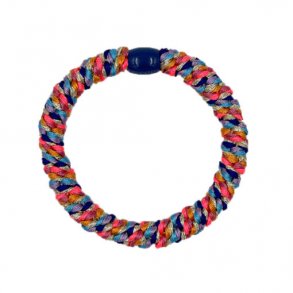 By Str Hrelastik - Multi Bl, Orange, Pink, Guld