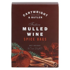 Cartwright &Butler - Glggkrydret teposer - Mulled Wine 21g