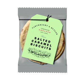Cartwright & Butler - Salted Caramel twin-pack biscuits 35 g