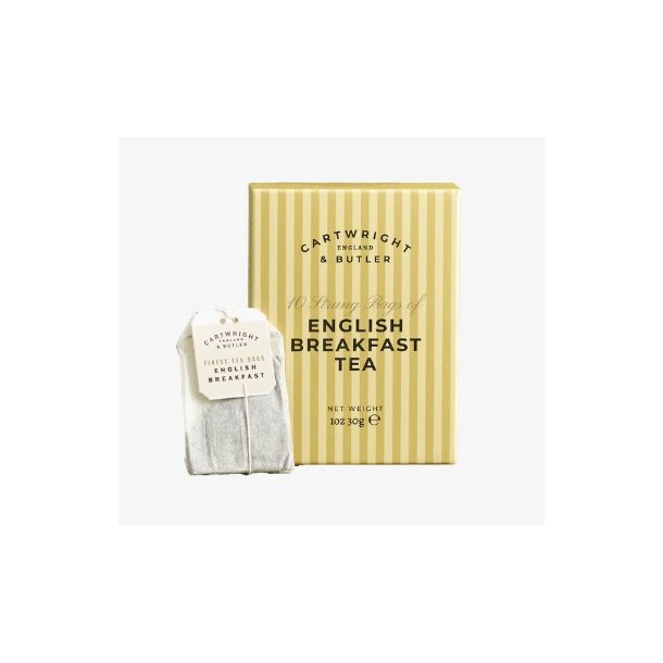Caartwright &amp; Butler - English Breakfast Tea in Carton (10x3g)
