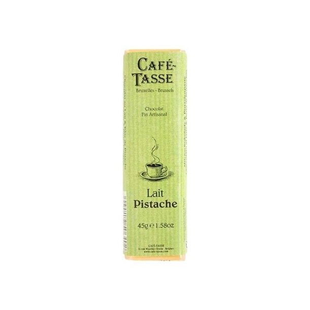 Cafe-Tasse Bar Milk &amp; Pistachio filling 45g