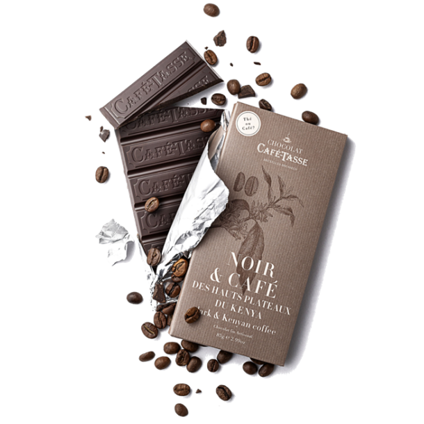 Cafe-Tasse Dark &amp; Kenyan coffee 60% 85g