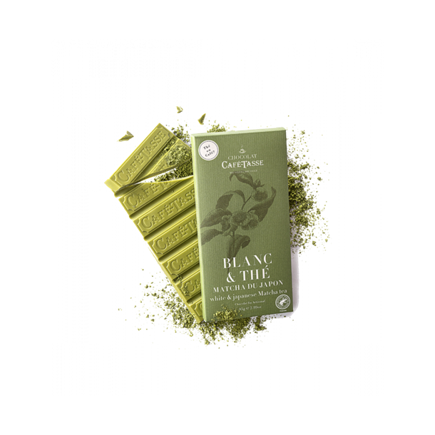 Cafe-Tasse White &amp; Japanese Matcha tea 27%-85g