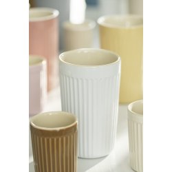 Ib Laursen Cafe latte krus Mynte Pure White