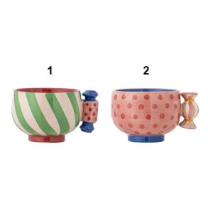 Bloomingville - Caramella Kop, Rosa, Stentj, 2 varianter, 1 stk.