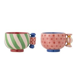 Bloomingville - Caramella Kop, Rosa, Stentj, 2 varianter, 1 stk.