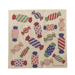 Bloomingville -Caramella Serviet, Rosa,, Papir 20 stk.