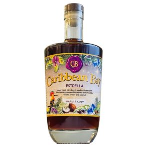 Caribbean Bay Estrella 70 cl, 35%  Likr med ndder og karamel