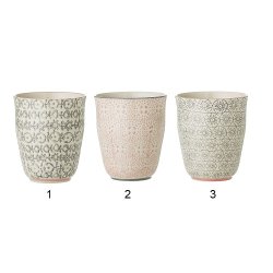 Bloomingville Cecilie Kop Rosa stor Stentj 8,5 x H9,5 cm. 1 stk.