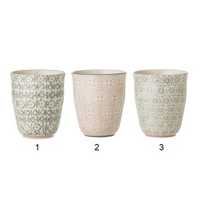 Bloomingville Cecilie Kop Rosa stor Stentj 8,5 x H9,5 cm. 1 stk.