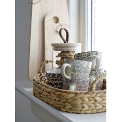 Bloomingville Cecilie Kop med hank Rosa Stentj 7,5 x H7,5 cm. 1 stk.