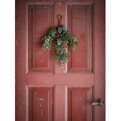 Bloomingville - Cedar Deko, Grn, Kunstige Blomster drdekoration