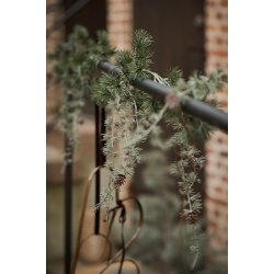 Ib Laursen Cederranke kunstig med kogler 180 cm