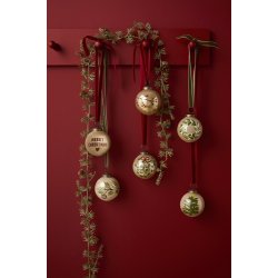 Ib Laursen Cederranke kunstig med kogler 180 cm