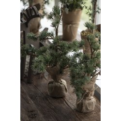 Ib Laursen Cedertr m/jutefod 34cm.