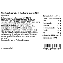 Xocolatl - Christiansfelder star 25 - 220g 