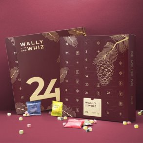 Wally and Whiz Gourmet Julekalender 2025 - RD -  373g vingummi
