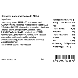 Xocolatl - Christmas moments - 160g 