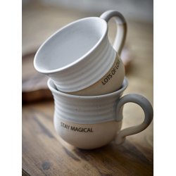 Bloomingville Claire Kop, Gr, Stentj