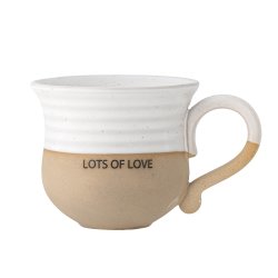 Bloomingville Claire Kop, Hvid, Stent�j