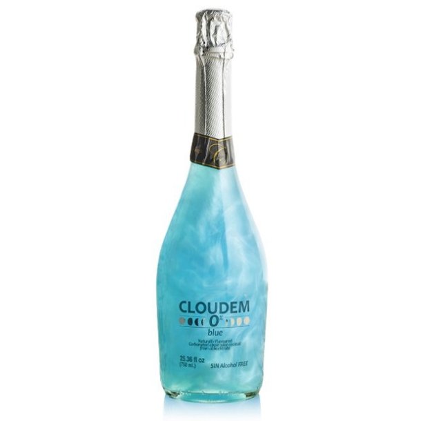 Alkoholfri Mousserende Vin - Cloudem Blue 75 cl