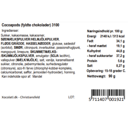 Xocolatl - Cocoapods, 90g. 