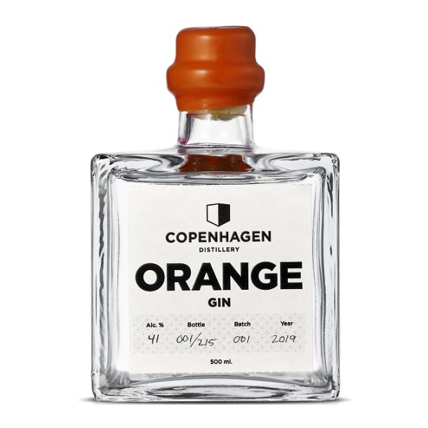 Copenhagen Distillery Orange Gin 41% /50 CL.
