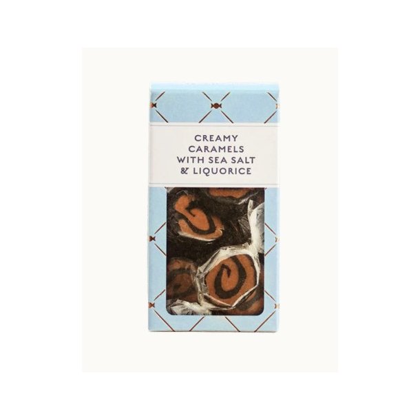 Karamel Kompagniet - Creamy Caramels With Sea Salt &amp; Liquorice -  (Tiny �ske) ca. 60g