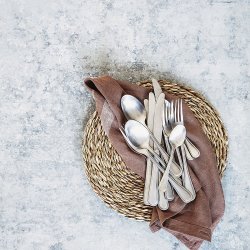 Nicolas Vah Dkkeserviet, Acain, Natur 2 stk. dia: 29 cm