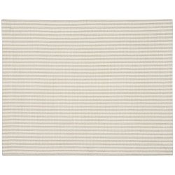 Ib Laursen Dkkeserviet beige med hvide striber 35-45 cm