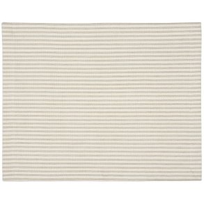 Ib Laursen Dkkeserviet beige med hvide striber 35-45 cm