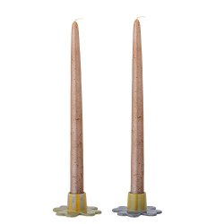 Bloomingville - Dain Lysestage, Grn, Stentj - st af 2 stk