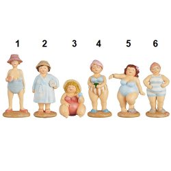 Ib Laursen Damer i badetj 6 forskellige Stranddronninger - pris pr. stk.