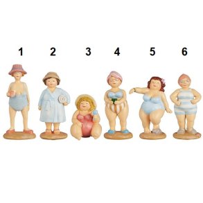 Ib Laursen Damer i badetj 6 forskellige Stranddronninger - pris pr. stk.