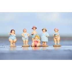 Ib Laursen Damer i badetj 6 forskellige Stranddronninger - pris pr. stk.