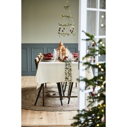 Ib Laursen Drikkeglas med rankekant mundblst