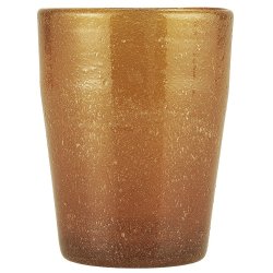 Ib Laursen Drikkeglas mustard Colour Play mundblst 1 stk