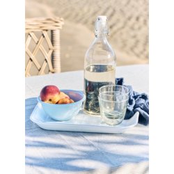 Ib Laursen Dug Charlie kvadratisk mrkebl striber