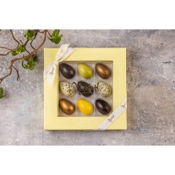 Xocolatl - Eggcellent - Fyldte chokolader 9 stk - 75g