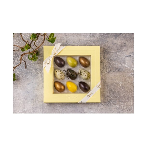 Xocolatl - Eggcellent - Fyldte chokolader 9 stk - 75g
