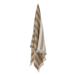 Bloomingville Elaia H�ndkl�de, Brun, Bomuld - 70 x 140 cm