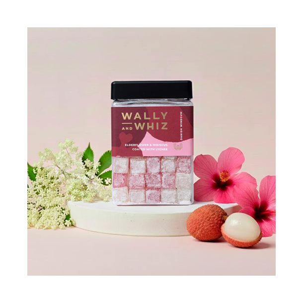 Wally &amp; Whiz - Hyldeblomst &amp; Hibiscus med Litchi, 240g