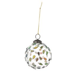 Bloomingville Ellina Ornament, Klar, Genanvendt Glas