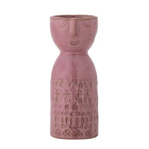 Bloomingville -Embla Vase, Pink, Stentj.14,5 cm 