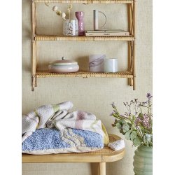 Bloomingville -Embla Vase, Pink, Stentj.14,5 cm 