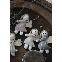 Ib Laursen Engel 6 ass My Nostalgic Christmas 9 cm. - 1 stk.