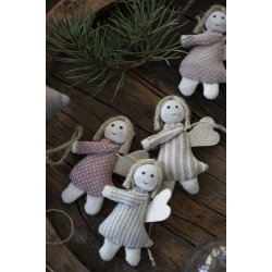 Ib Laursen Engel 6 ass My Nostalgic Christmas 9 cm. - 1 stk.